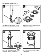 Preview for 14 page of Suncast Free Standing Pergola Assembly Instructions Manual