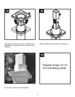 Preview for 15 page of Suncast Free Standing Pergola Assembly Instructions Manual