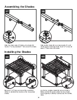 Preview for 28 page of Suncast Free Standing Pergola Assembly Instructions Manual