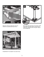 Preview for 31 page of Suncast Free Standing Pergola Assembly Instructions Manual