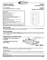 Suncast G55000 Owner'S Manual предпросмотр