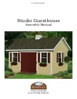 Suncast HomePlace Series Assembly Manual preview