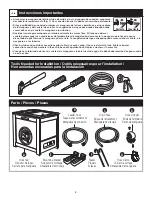 Preview for 4 page of Suncast Hydro Power Auto Rewind series RSH series Owner'S Manual