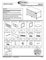 Suncast MSB1870 Owner'S Manual preview