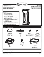 Suncast PLT2500 Owner'S Manual предпросмотр