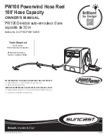 Preview for 1 page of Suncast Powerwind PW100 Owner'S Manual