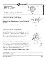 Preview for 1 page of Suncast Sidewinder SWA100 Owner'S Manual