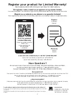 Preview for 2 page of Suncast SS500 Assembly Instructions Manual