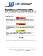 Preview for 5 page of Sunco EurusBlower ZZ2L Service Manual