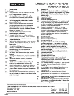 Preview for 20 page of Sunco SC5812P Assembly & Operating Manual