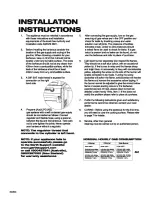 Предварительный просмотр 4 страницы Sunco SC6012 Assembly & Operation Manual