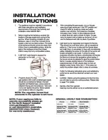 Предварительный просмотр 4 страницы Sunco SC6012P Assembly & Operating Manual