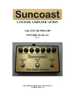 Preview for 1 page of Suncoast G2p Owner'S Manual