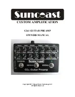 Suncoast G2xl Owner'S Manual предпросмотр