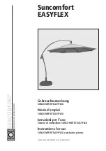 Preview for 1 page of Suncomfort EASYFLEX Instructions For Use Manual