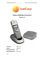 Предварительный просмотр 1 страницы Suncorp XVP5601 Product Manual