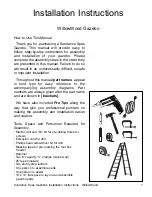 Preview for 2 page of Sundance Spas 7'7-inch x 7'7-inch and Smaller Installation Instructions Manual