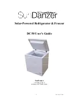 SunDanzer DC50 User Manual preview