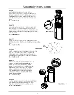 Предварительный просмотр 9 страницы SunDash Radius 252 Operation & Assembly Instructions