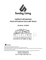 Preview for 1 page of Sunday Living IFP606B Instruction Manual