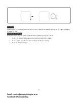 Preview for 8 page of Sunday Living IFP606B Instruction Manual