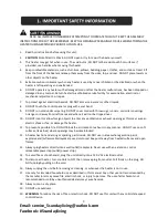 Предварительный просмотр 2 страницы Sunday Living IPH-01S Instruction Manual