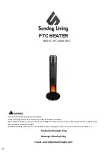 Preview for 1 page of Sunday Living KPT-1606F-NO2 Quick Start Manual