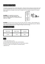 Предварительный просмотр 3 страницы Sunday Living KPT-173ND Manual