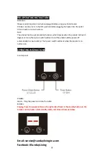 Preview for 9 page of Sunday Living SPH-15NR Instruction Manual