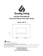 Sunday Living WFP-26 Instruction Manual preview