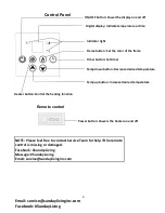 Preview for 4 page of Sunday Living WFP-26 Instruction Manual