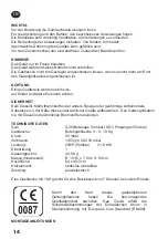 Preview for 14 page of Sunday 30MB 56090111 Assembly Instruction Manual