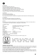 Preview for 19 page of Sunday 30MB 56090111 Assembly Instruction Manual