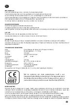 Preview for 23 page of Sunday 30MB 56523 Assembly Instruction Manual