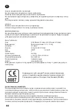 Preview for 44 page of Sunday 30MB 56525 Assembly Instruction Manual