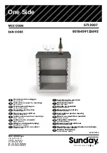 Предварительный просмотр 1 страницы Sunday One Side Assembly Instruction Manual