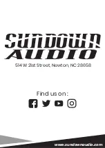 Preview for 12 page of Sundown Audio SALT-12 Owner'S Manual