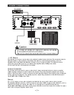 Предварительный просмотр 4 страницы Sundown Audio SAX-100.4 Owner'S Manual