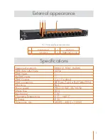 Preview for 3 page of Sundrax Electronics WSPP-X-1D5DB User Manual