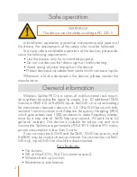 Preview for 4 page of Sundrax Electronics WSPP-X-1D5DB User Manual