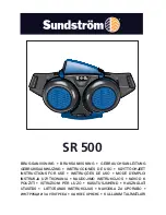 Предварительный просмотр 1 страницы Sundstrom SR 550 Instructions For Use Manual