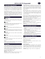 Preview for 17 page of Sundstrom SR 76-3 Chem Instructions For Use Manual