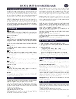 Preview for 23 page of Sundstrom SR 76-3 Chem Instructions For Use Manual