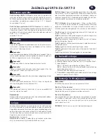 Preview for 41 page of Sundstrom SR 76-3 Chem Instructions For Use Manual