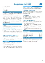 Preview for 5 page of Sundstrom SR 84 Instructions For Use Manual