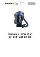 Sundstrom SR540 Operating Instruction preview