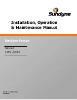 Sundyne LMV-801S Installation, Operation & Maintenance Manual предпросмотр