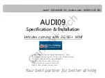 Sune Technology AUDI09 Specifications & Installation preview