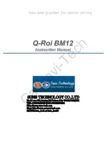 Sune Technology Q-Roi BM12 Instruction Manual preview