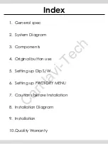 Предварительный просмотр 2 страницы Sune Technology Q-ROI Golf Instruction Manual